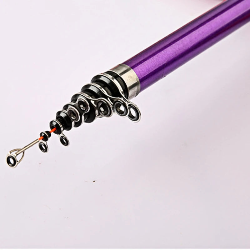 Rock Fishing Rod Small FRP Soft Tail  Portable Telescopic Short Joint Long Range Vara De Pesca Canne a Peche