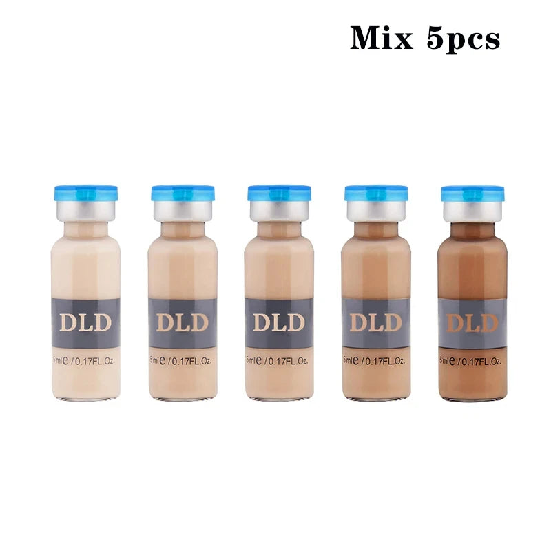 Korea 5ml Face BB Cream Glow Ampoule Starter Kit Peptide Lightweight Foundation Brightening Moisturize Sun Protection Skin Care