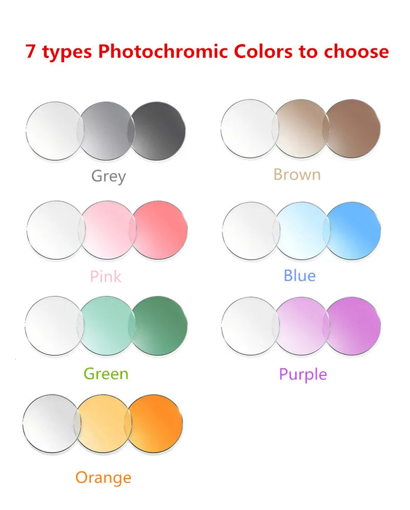 Customized Prescription Lenses Colour Tinted Polarized Photochromic Sunglasses Optic Progressive Lens Myopia Presbyopia Glasses