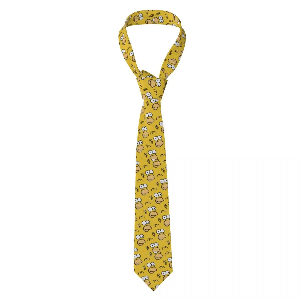 Personalized The S-Simpsones Homer Neck Ties Men Formal Silk Wedding Neckties