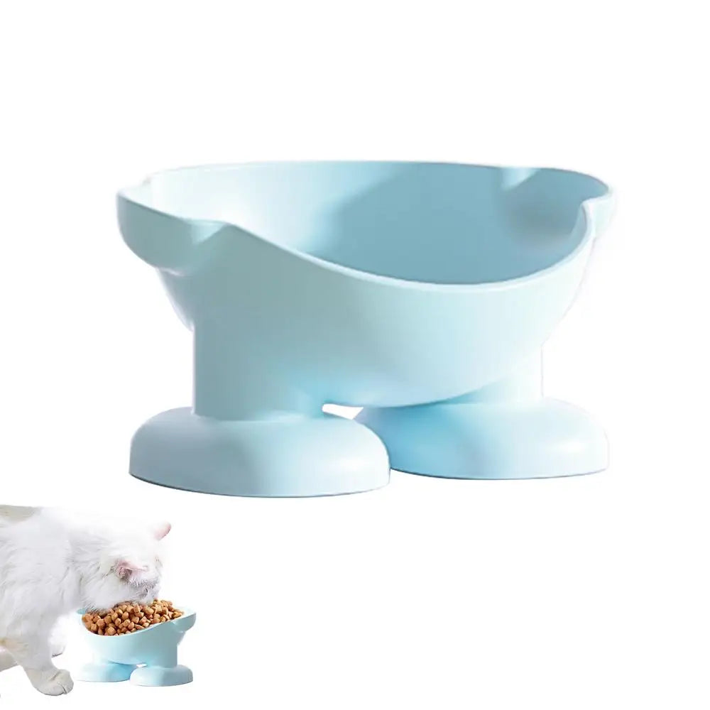 Tilted Elevated Bowl Pet Bowls Safe 15 Slanted Pet Feeder Neck Protection Non-Slip & Non-Spill Basic Dog Bowls For Easy Feeding