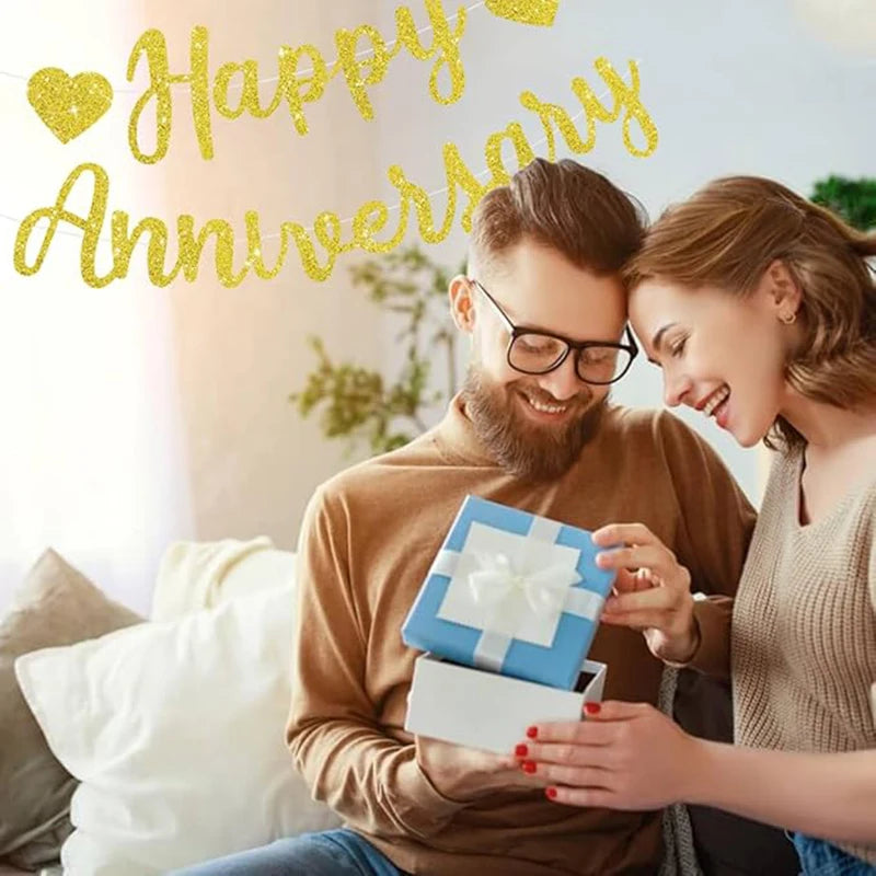 Happy Anniversary Banners Anniversary Party Decorations We Still Do Happy Wedding Day Party Decoration