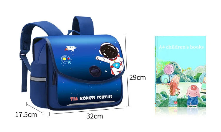 Primary Students Schoolbag Boys Girls Kawaii Backpack Children School Bags Nylon School Backpack Fashion Horizontal Book Bag