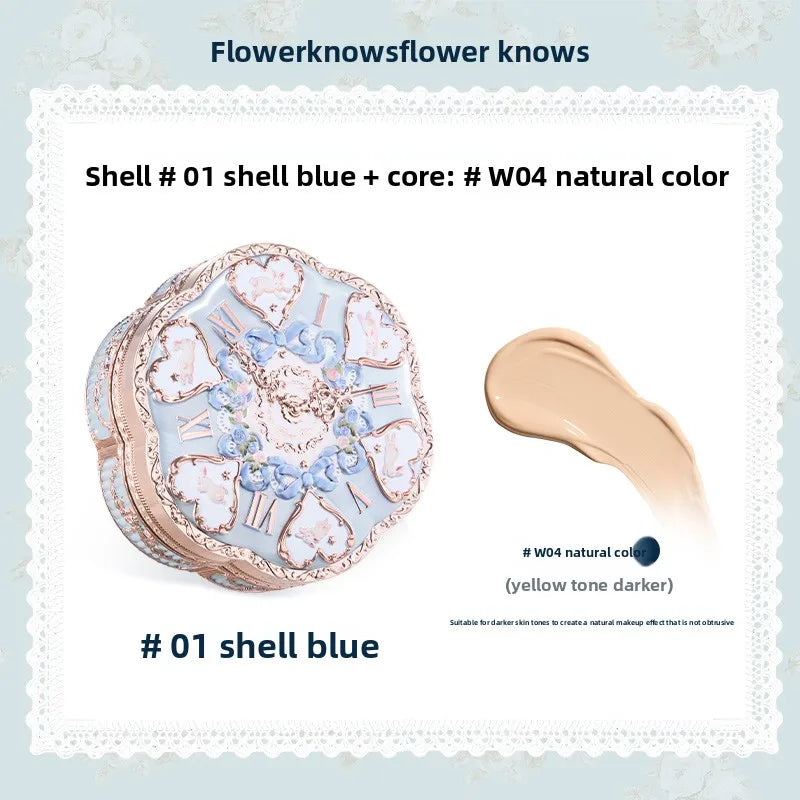 [New Product] Bonnie Garden Flower Knows Air Cushion Powder Delicate Skin Concealer Makeup