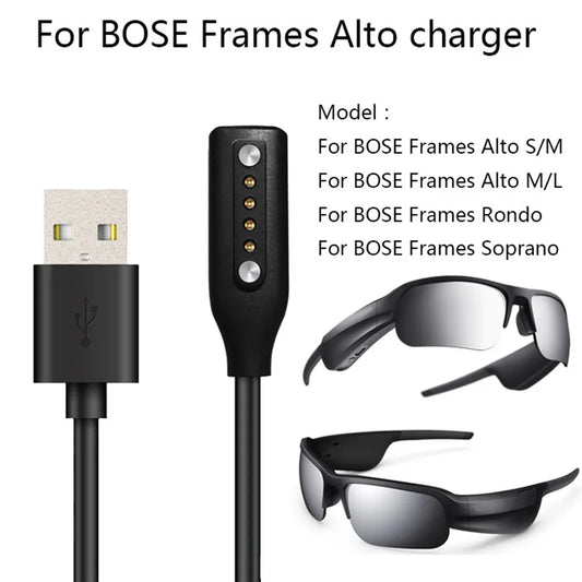 Charging Cable For Bose Frames Alto S/M Glasses Charger For Bose Frames Rondo Soprano Tenor Charging Cable For Bose Frames Tenor