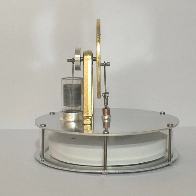Miniature Low Temperature Stirling Engine Motor Model Puzzle Toys Kit Education Model Children Adult