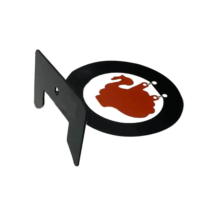 Hunting & Training Gear 1PC Slingshot Target, Metal Flap Target for Indoor Outdoor Tactical Practice