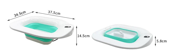 Electric Bidet Washbasin for Pregnant Women Elderly Medicated Tub Private Parts Wash Basin Portable Bidets Personal Hygiene Care