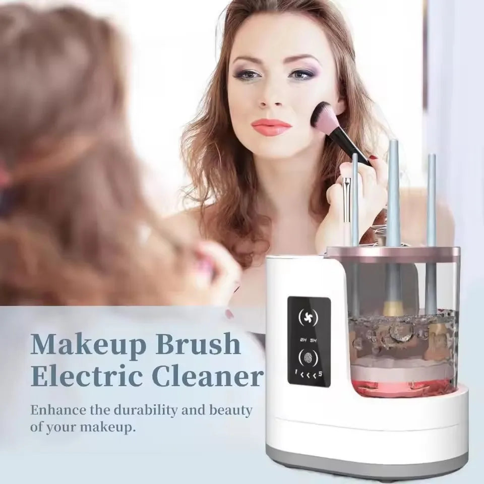 Automatic Makeup Brush Cleaner Electric Makeup Brush Quick Dry Cleaning Tool Makeup Remover Brow Pencil Brush Special Cleaner