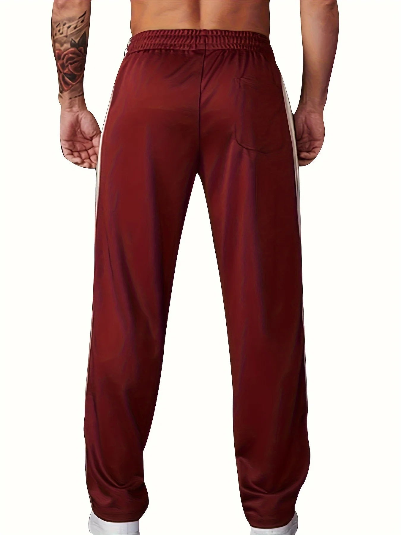 2025 New Summer Men's Casual Sports Pants Gym Workout Joggers Running Trousers for Men Waist Lightweight Quick Dry