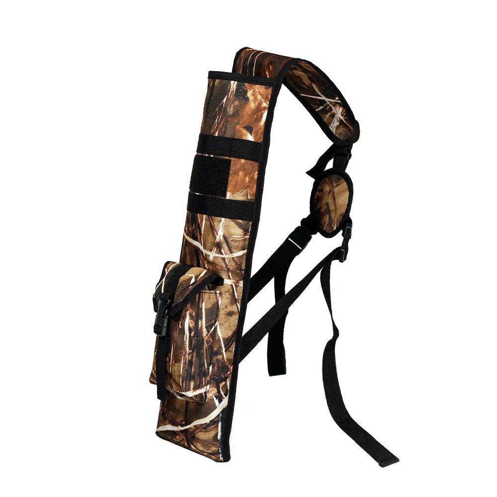 Archery Lightweight Back Arrow Quiver with Molle System Hanged for Target Shooting