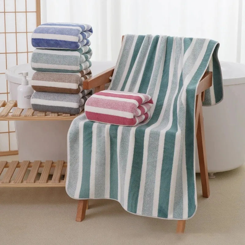 New/ Home Soft and Comfortable Bath Towels for Men and Women, Absorbent and Comfortable Couple's Large Towels, Wrapping Towels