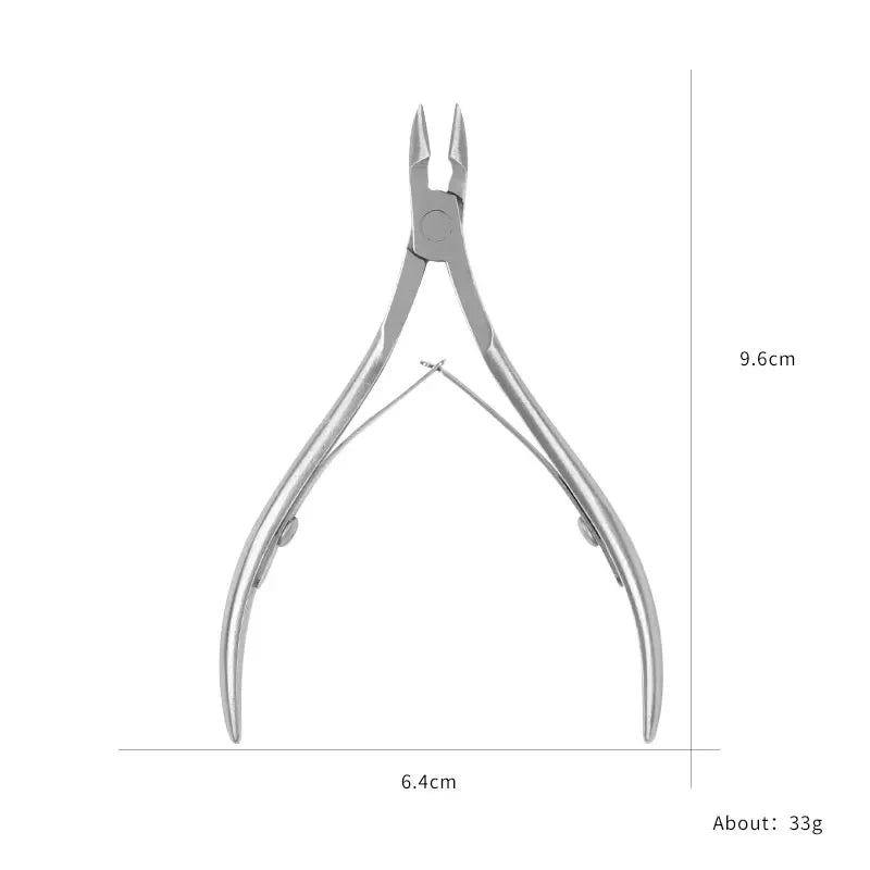 Professional Stainless Steel Cuticle Nail Nipper Clipper Nail Art Manicure Pedicure Trim Plier Cutter Beauty Scissors Tools