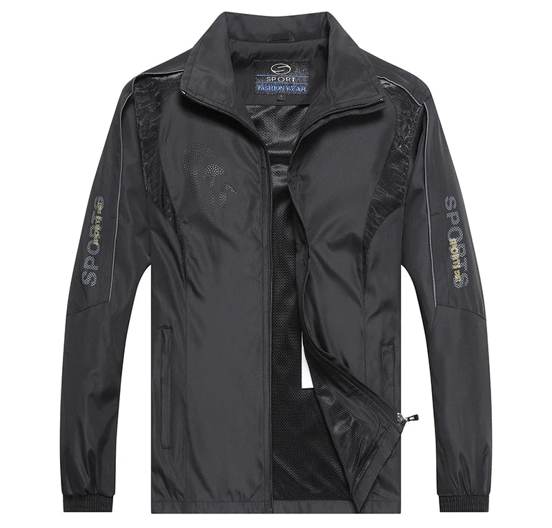 Men's Athletic Running Tracksuit Hoodies Casual Full Zip Jacket+Sweat pants Set Gym Jogging Sports Suit Outwear Men Clothing