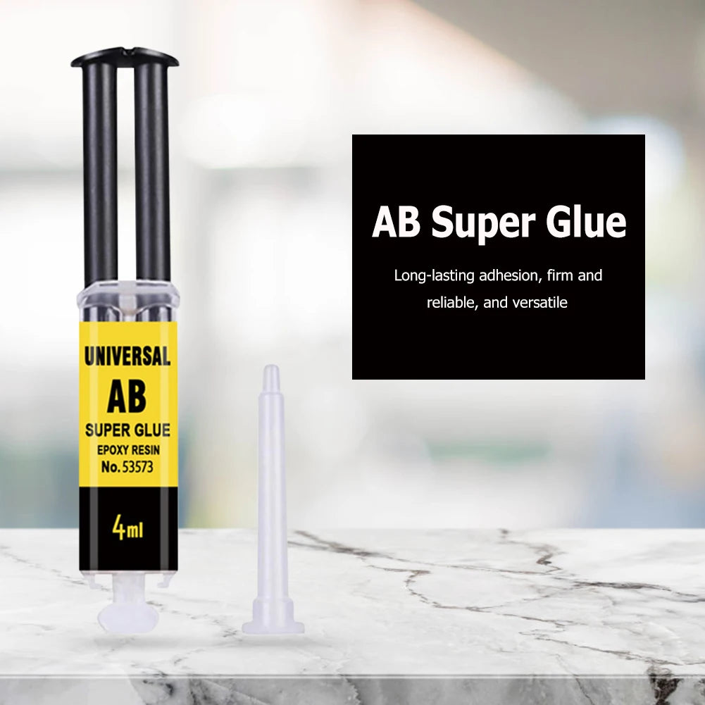 Epoxy Resin AB Glue Office 2 Minutes Curing Firm Long-lasting Reliable Epoxy Resin Strong Glue AB Glue Adhesive Super Liquid