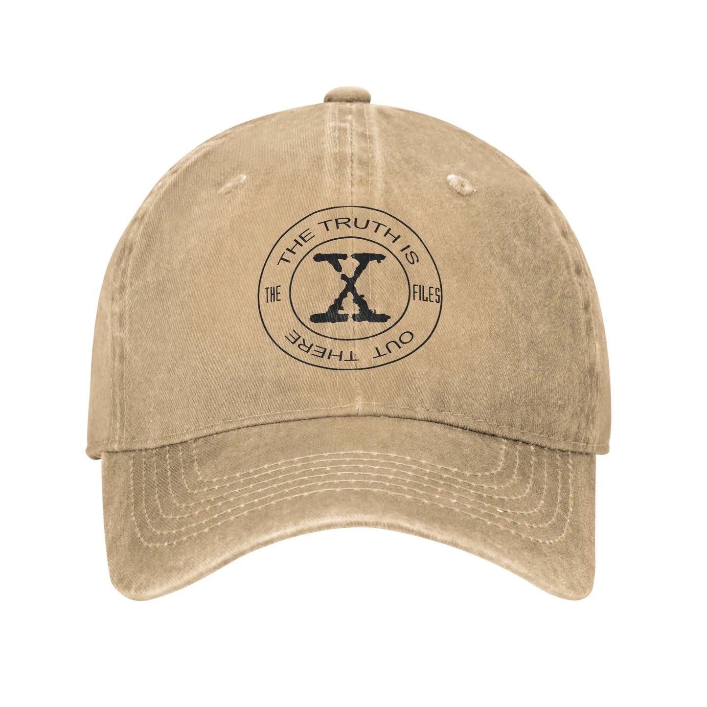 Baseball Cap  The X files  Spring Streetwear Trucker Hat  Men Adult Design Hiking Fishing Sun-Proof Baseball Caps