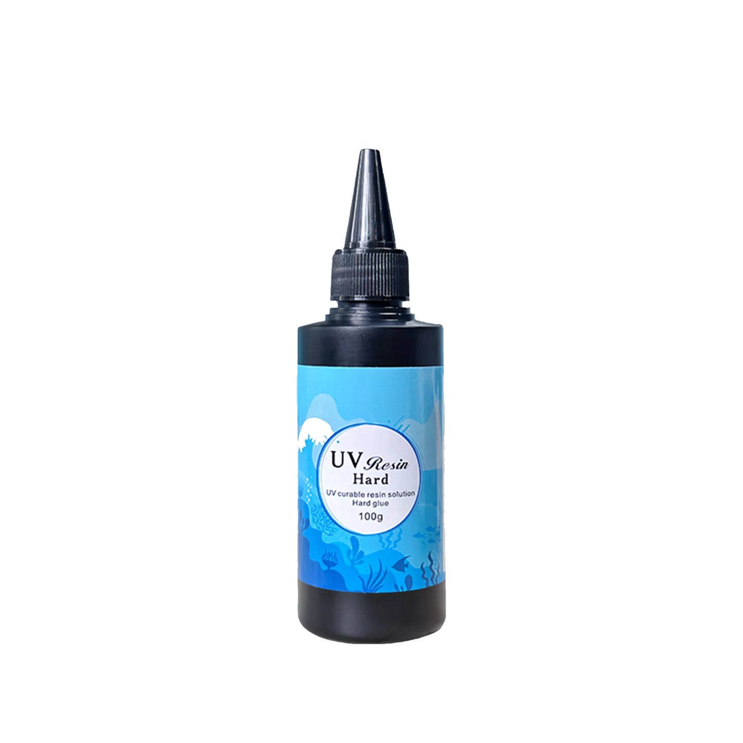 UV Resin Glue 10g/20g/50g/100g/200g Epoxy Resin and UV Lamp High Transparency Fast Drying and High Hardness for DIY Jewelry