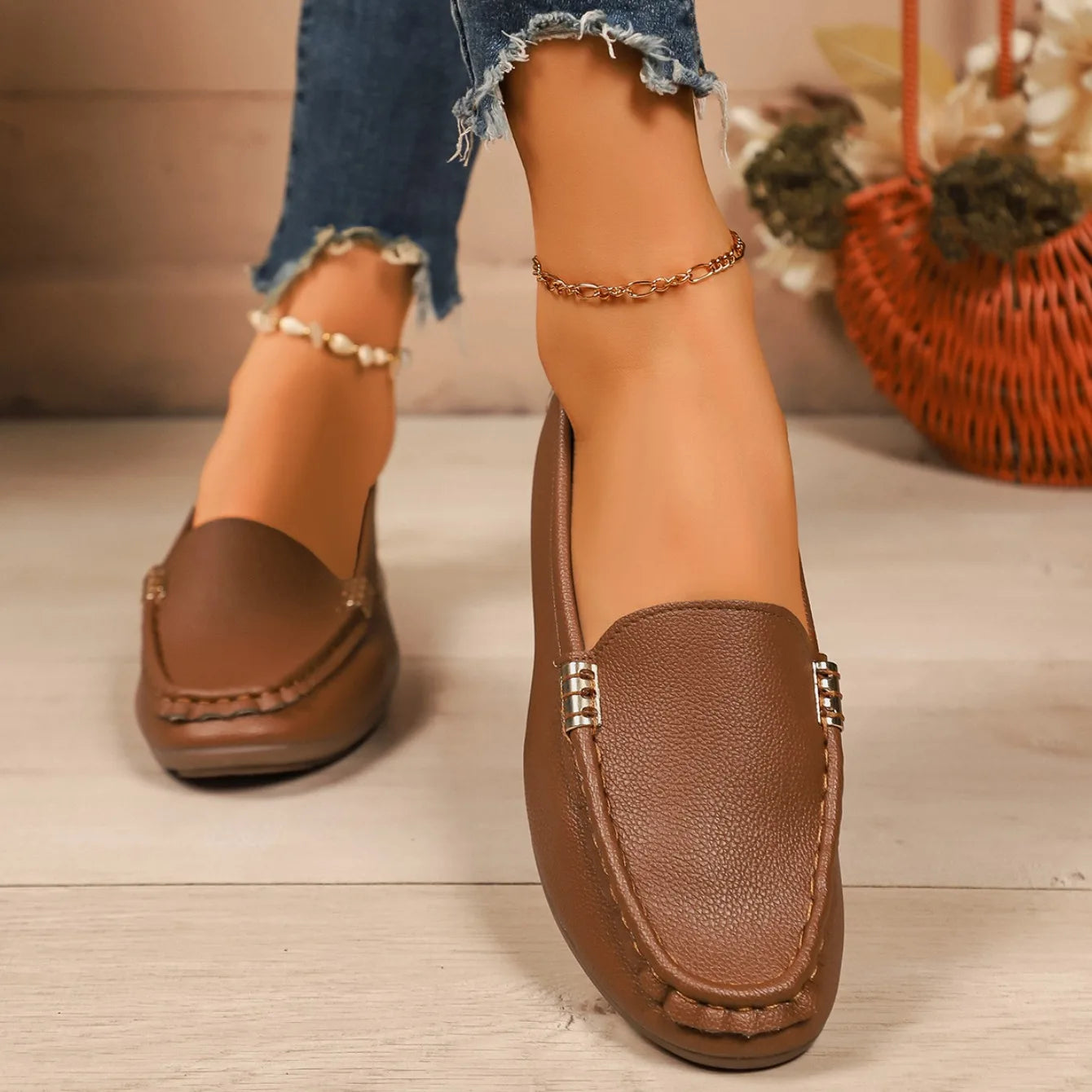 Women Loafers 2025 New Lightweight Shoes for Women Comfortable Casual Sneakers Slip on Ballet Flat Shoes Women Zapatos De Mujer