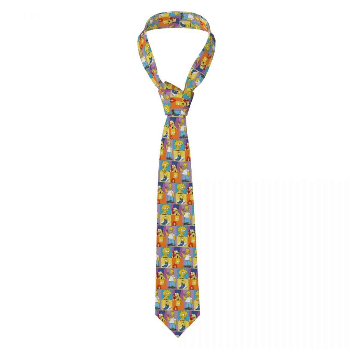Personalized The S-Simpsones Homer Neck Ties Men Formal Silk Wedding Neckties
