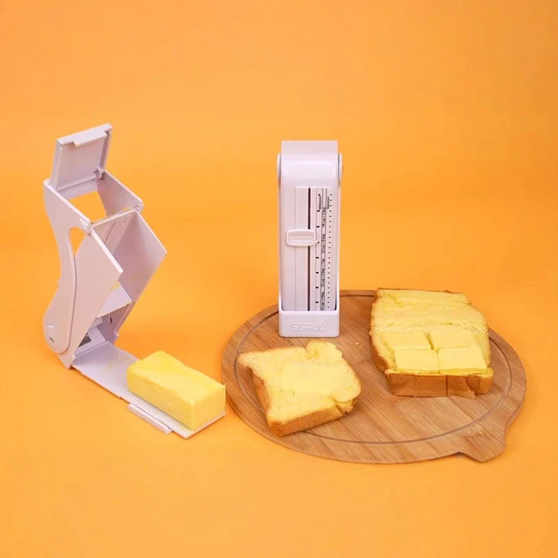 Adjustable Butter Cheese Dispenser With Stainless Steel Blade For Making Breads Butter Cutting Baking Tools Cheese Splitter