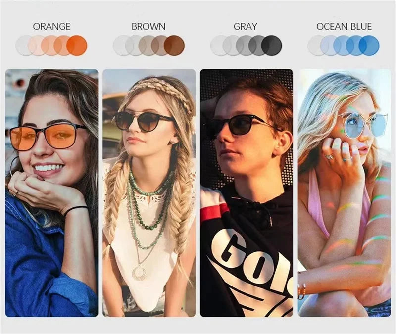 Customized Prescription Lenses Colour Tinted Polarized Photochromic Sunglasses Optic Progressive Lens Myopia Presbyopia Glasses