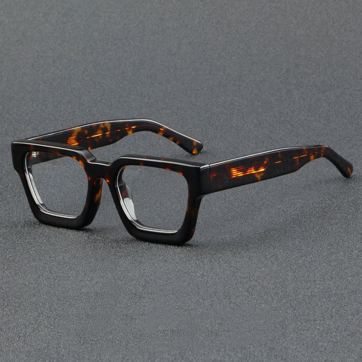 Vintage Big Wide Legs Acetate Glasses Frames Women Mens High Quality Optical Glasses Frames