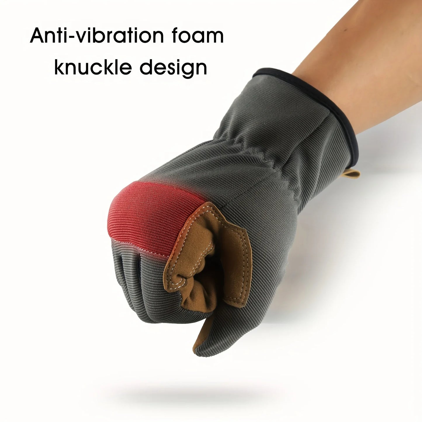 1/3Pairs Work Gloves for Men & Women - lightweight Mechanic, Construction, - Anti-Tear, Touchscreen Compatible, Non-Slip Grip