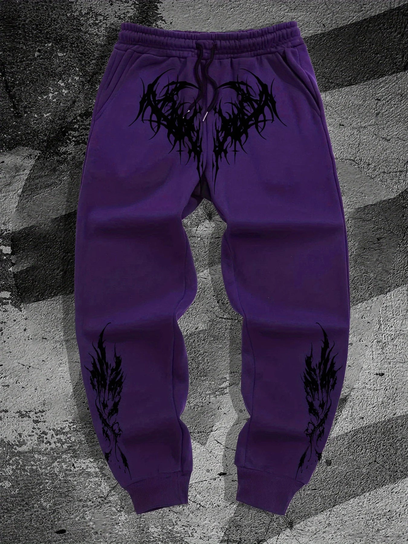 Men's and Women's Jogging Pants Casual Pants Elegant Printed Sports Pants Jogging Fashion Fitness Drawstring Sports Pants S-3XL