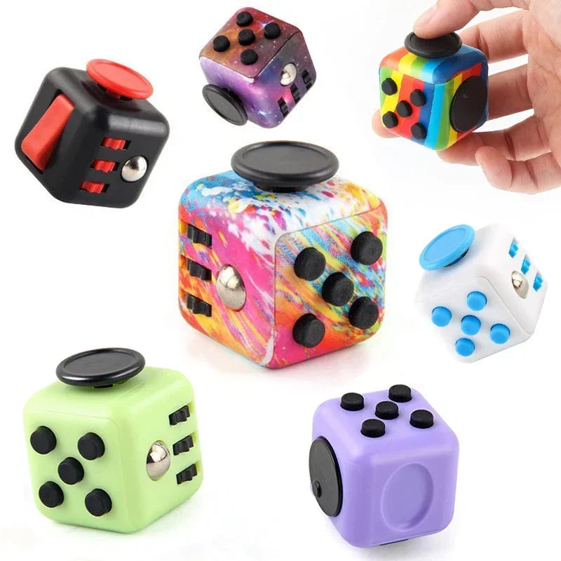 Sensory Relaxation Tool! Fingertip Gyroscope Autism ADHD Stress Relief Toy For Adults And Children Anti Anxiety
