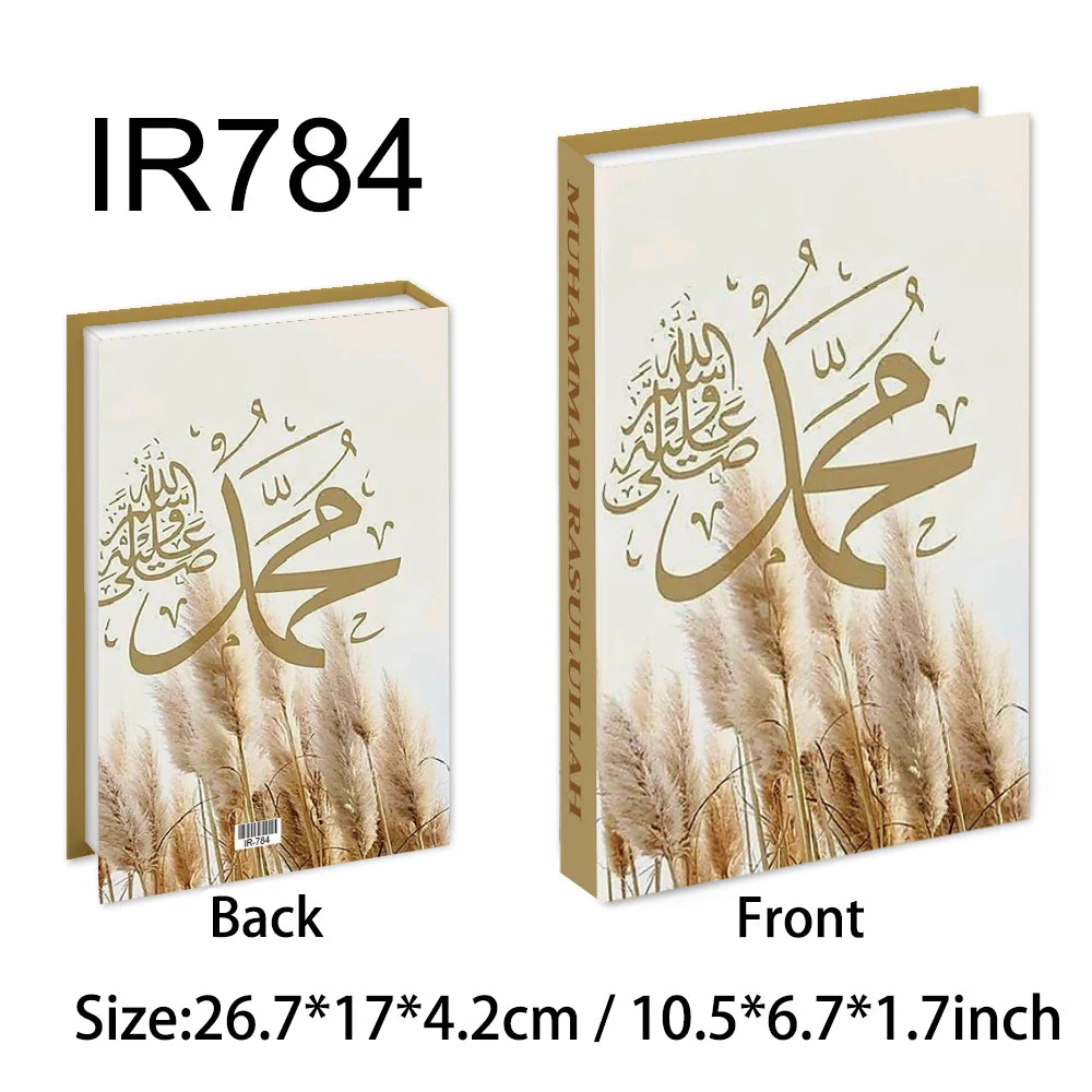 Islamic Serie Fake Book Decoration Coffee Table Decoration Living Room Fashion Prop Books Home Decoration Model Room Accessories