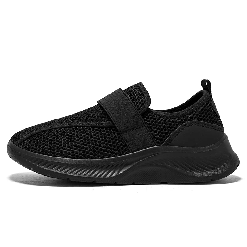 Wide Toe Box Elderly Shoes Comfort Walking Sneakers Diabetic Shoes Orthopedic Bunion Swollen Foot Hallux Valgus Thumb Eversion
