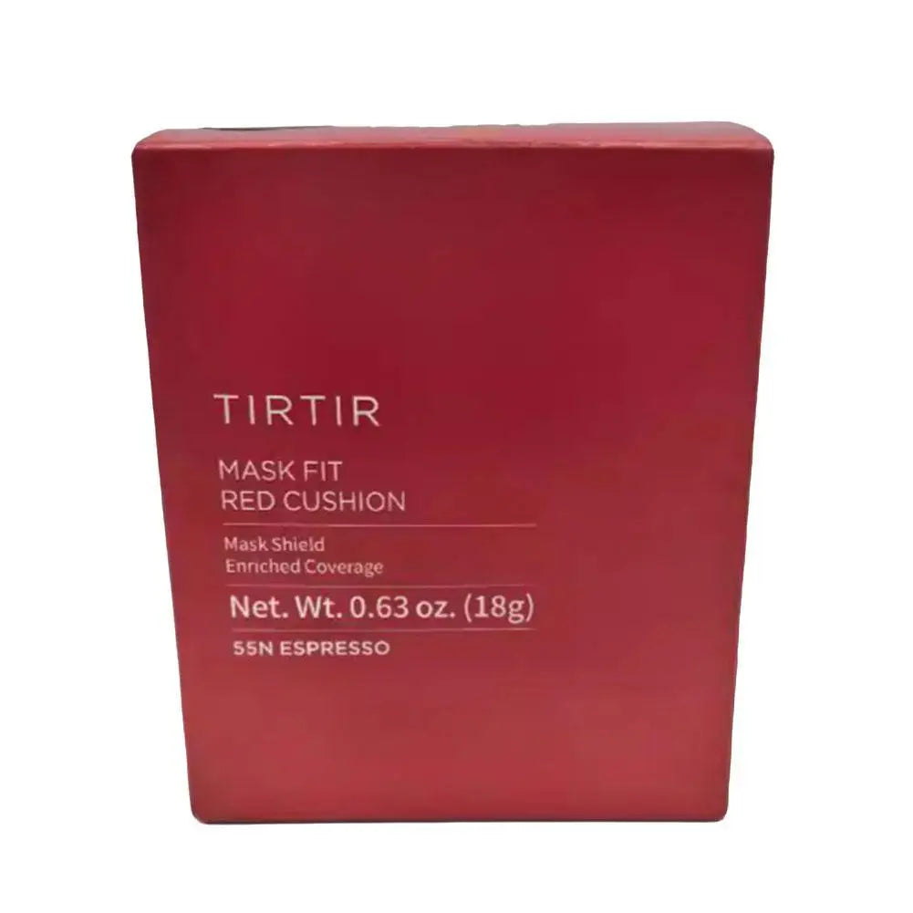 NEW For TIRTIR Mask Fit Red Cushion Foundation Long-Lasting Lightweight Buildable Coverage Finish Korean Cushion Foundation Care