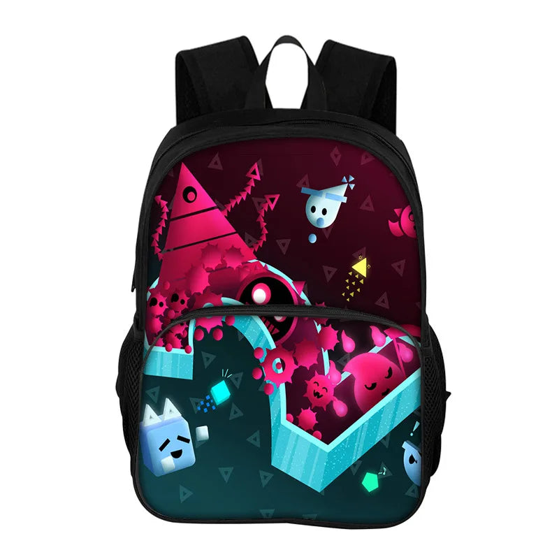 Kids Backpacks Just Shapes & Beats Student Anime School Bags Children Outdoor Sport Travel Rucksack Gift