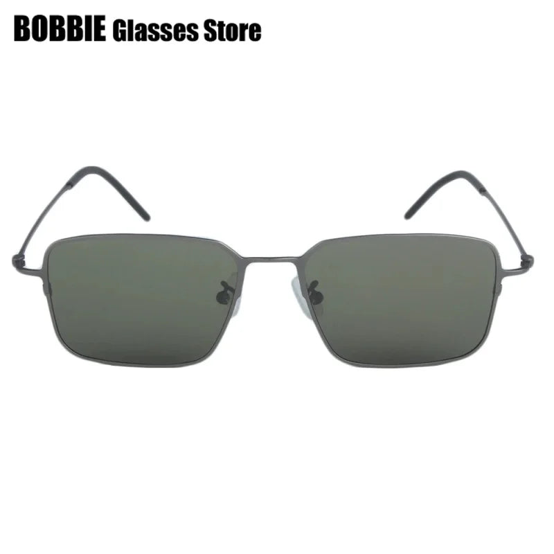 Polarized Sunglasses Square Sun Glasses Handmade Fashion Men Women 12g Ultralight Eyeglasses UV400 Protection Outdoor Spectacle