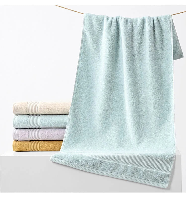 100% Cotton Shower Towels Face Towel for Adults High Absorbent Home Hotel Hand Towels Bathroom Small Bath Towel 50x100CM