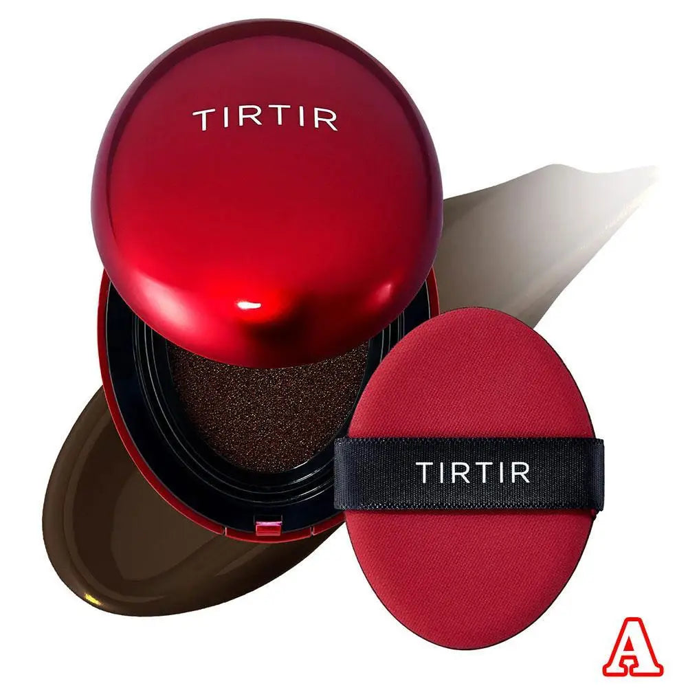 NEW For TIRTIR Mask Fit Red Cushion Foundation Long-Lasting Lightweight Buildable Coverage Finish Korean Cushion Foundation Care