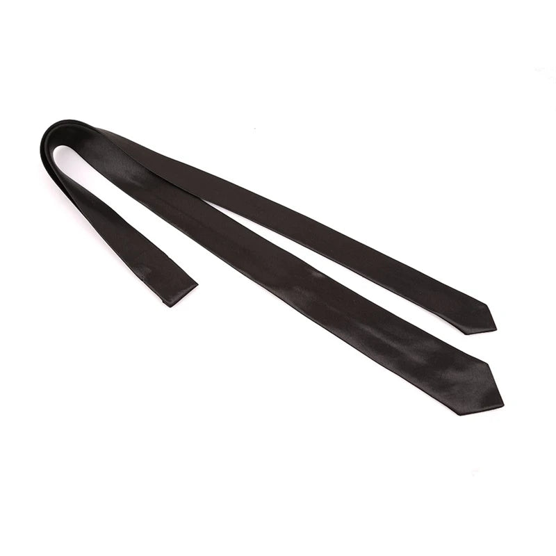 Neck Tie Simple Slim Necktie Women Men's Polyester Narrow Formal Leisure Ties Fashion All-match Daily Shirt Accessories