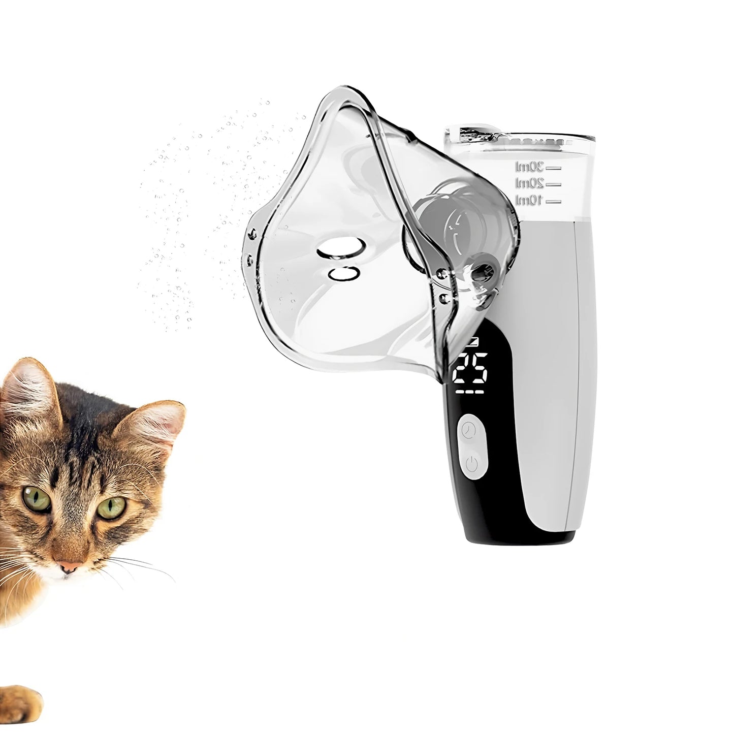 Pet Portable Nebulizer Machine Medical Atomizer Nebuliser Inhalator for Animal Silent Inhaler Humidificador Nebulizador
