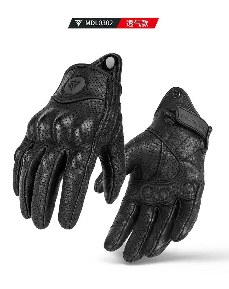 Motorcycle Gloves Waterproof Windproof Winter Warm Summer Breathable Touch Operate Guantes Moto Fist Palm Protect