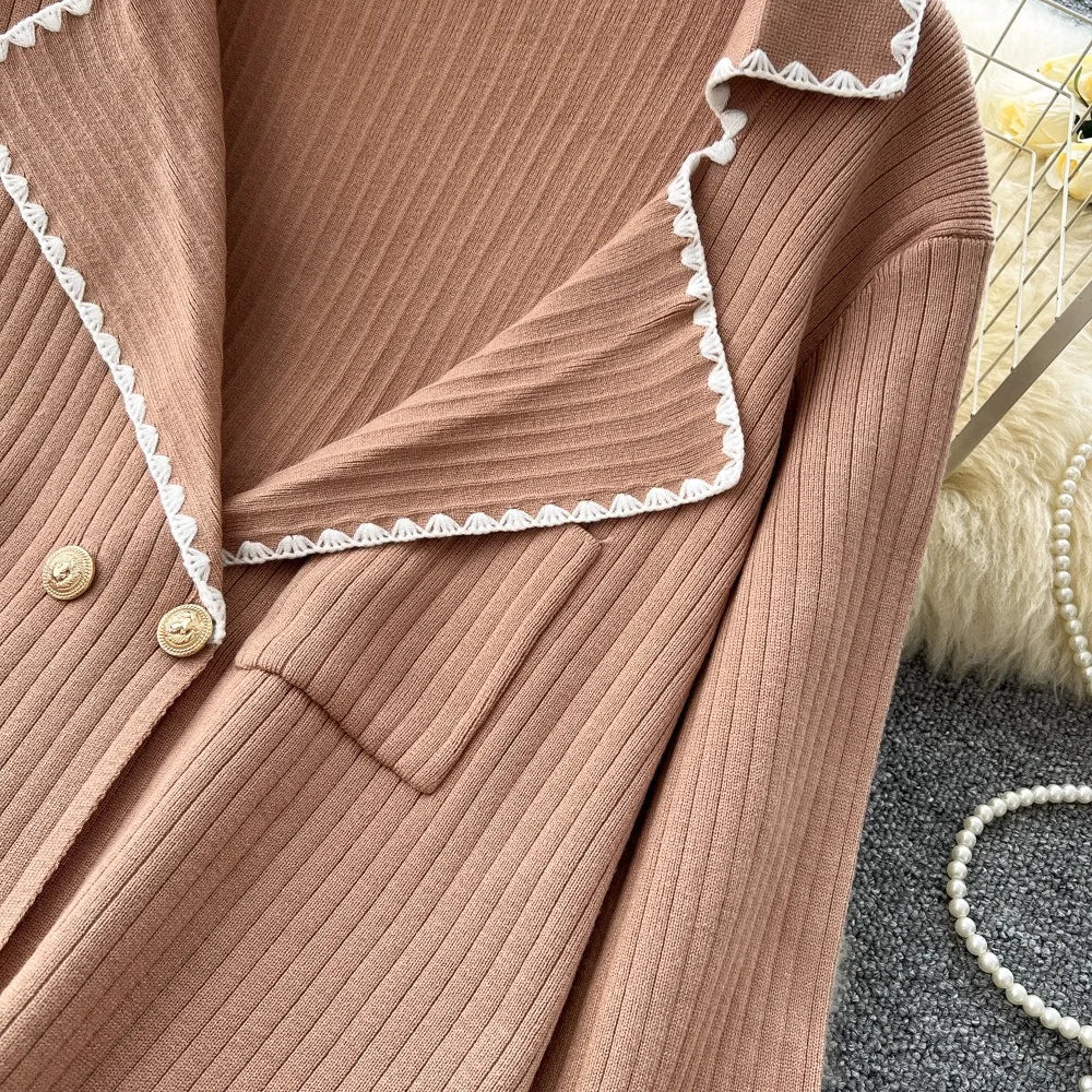 Pants Set Women Two Piece Sets Hooded Matching Sets Sweatshirts Long Pants High Waist Knitted Splice Y2k Casual Jogger 2025