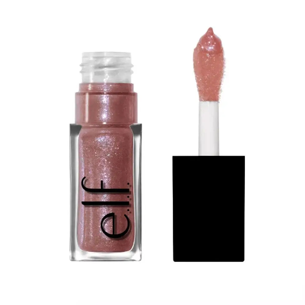 Elf Divine Wine Shiny Lip Glaze Crystal Glossy Finish Long-Lasting Lip Color Cosmetic Beauty Product