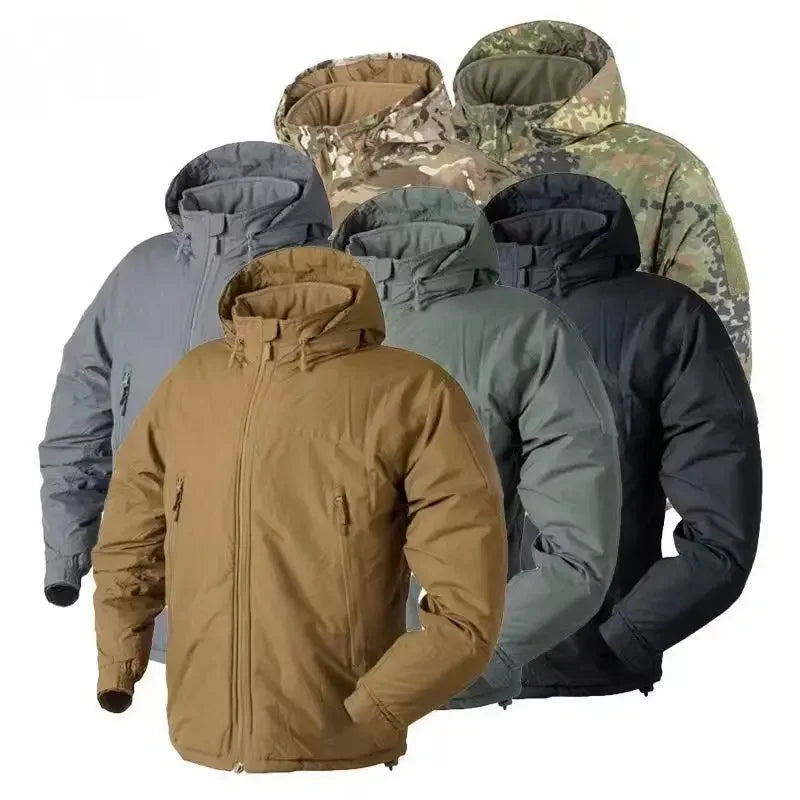 Level 7 Winter Jacket Tactical Down Jackets For Men Winter Warm Waterproof Windbreakers Hunting Hiking Outdoors  Parkas Coat