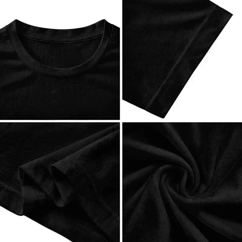 2025 Summer 100% Pure Cotton Printed Design Short Sleeved T-shirt with A Sense of Luxury for Men and Women Ins Upper Garment