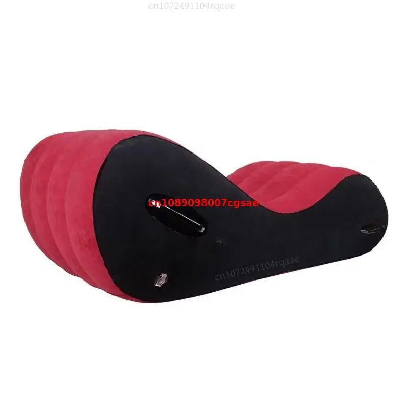 Modern Large Folding Sofa Bed With Arm - Inflatable Travel Sofa For Beach Camping Outdoor Garden, Hotel/Home Furniture, Portable