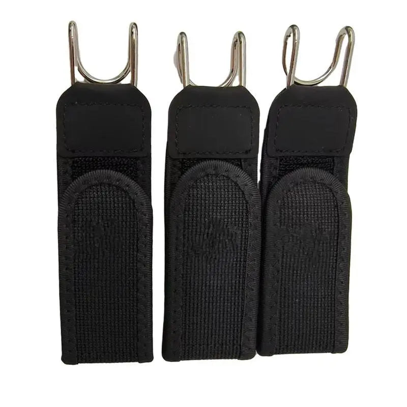 Buckleless Belt Hook Adjustable Metal Hook Elastic Belt Unisex Buckle-Free Invisible Waist Belt Closure For Outdoor Work〔CC55〕