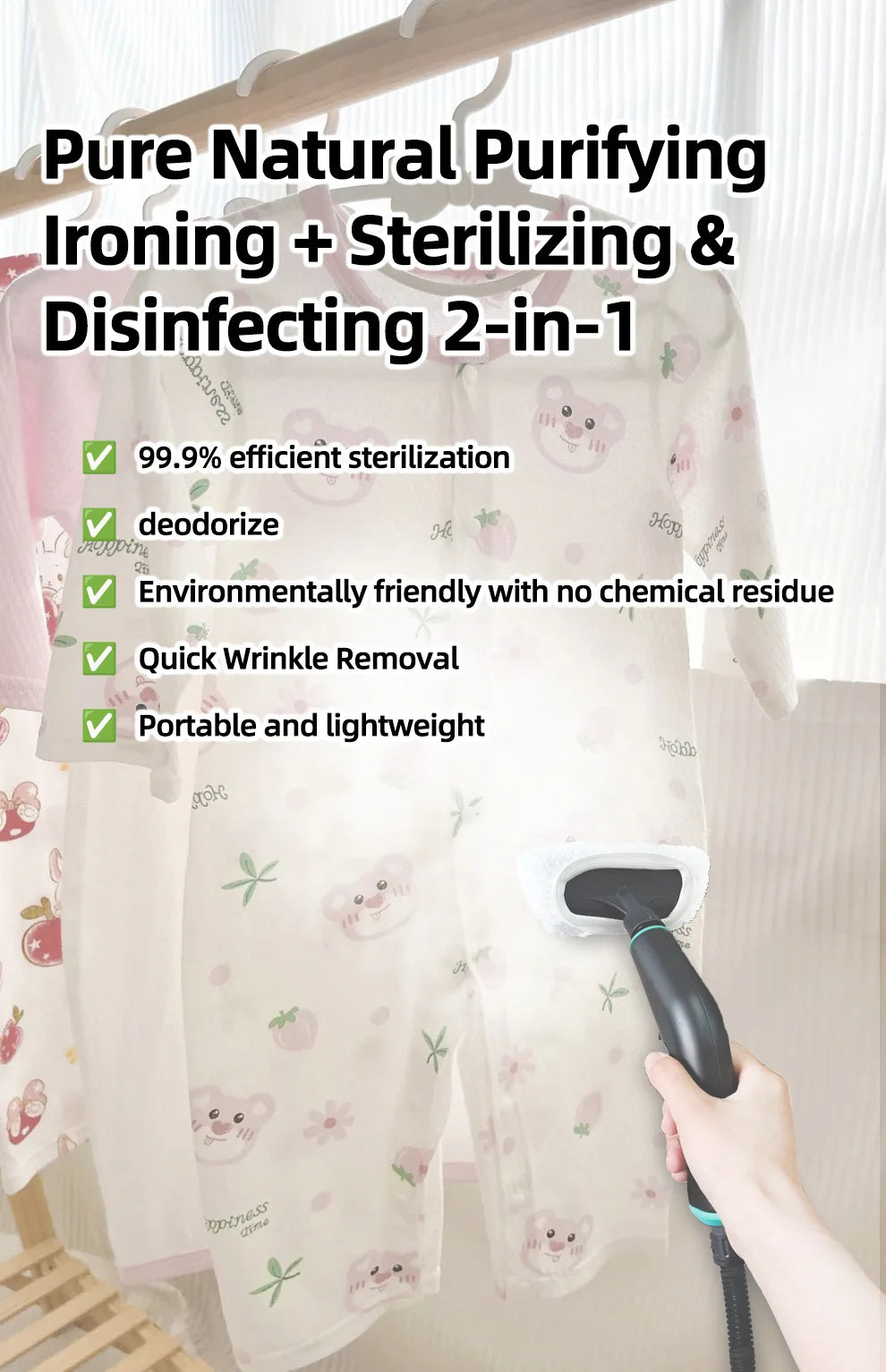 Auto Detailing & Maintenance Steam Washer High-Pressure Portable Cleaner for Car Beauty Shop Use