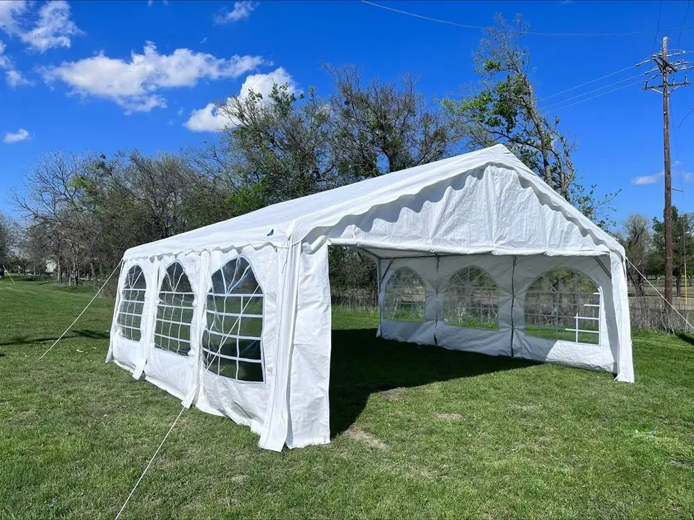 20'x20' Budget PE Tent Including Free (2) Long Bags for Parties, Canopy Carpas para Fiestas,Wedding Party Tents, Customized