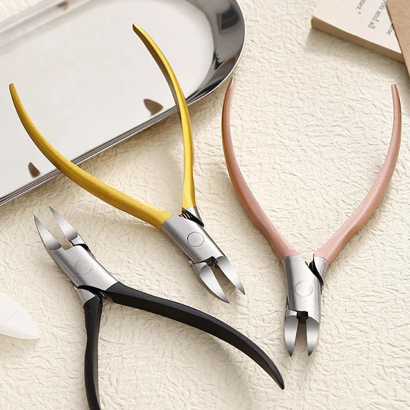Nail Clippers Ingrown Toenail Scissors Podiatry Correction Nippers Cuticle Cutters Cut Paronychia Pedicure Foot Care Tool