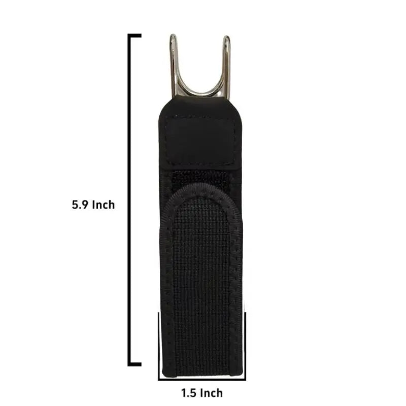 Buckleless Belt Hook Adjustable Metal Hook Elastic Belt Unisex Buckle-Free Invisible Waist Belt Closure For Outdoor Work〔CC55〕