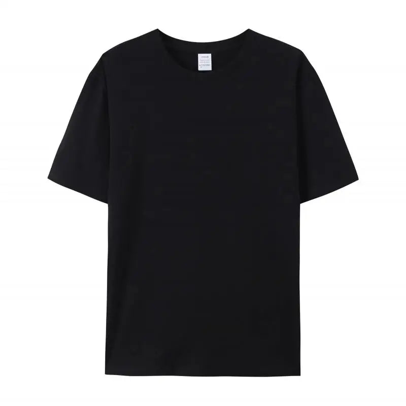 180gsm 100% Cotton T Shirt Men Custom Your Design Text  Tops Tee Men Print Your Own Design Brand Team Customization DropShipping